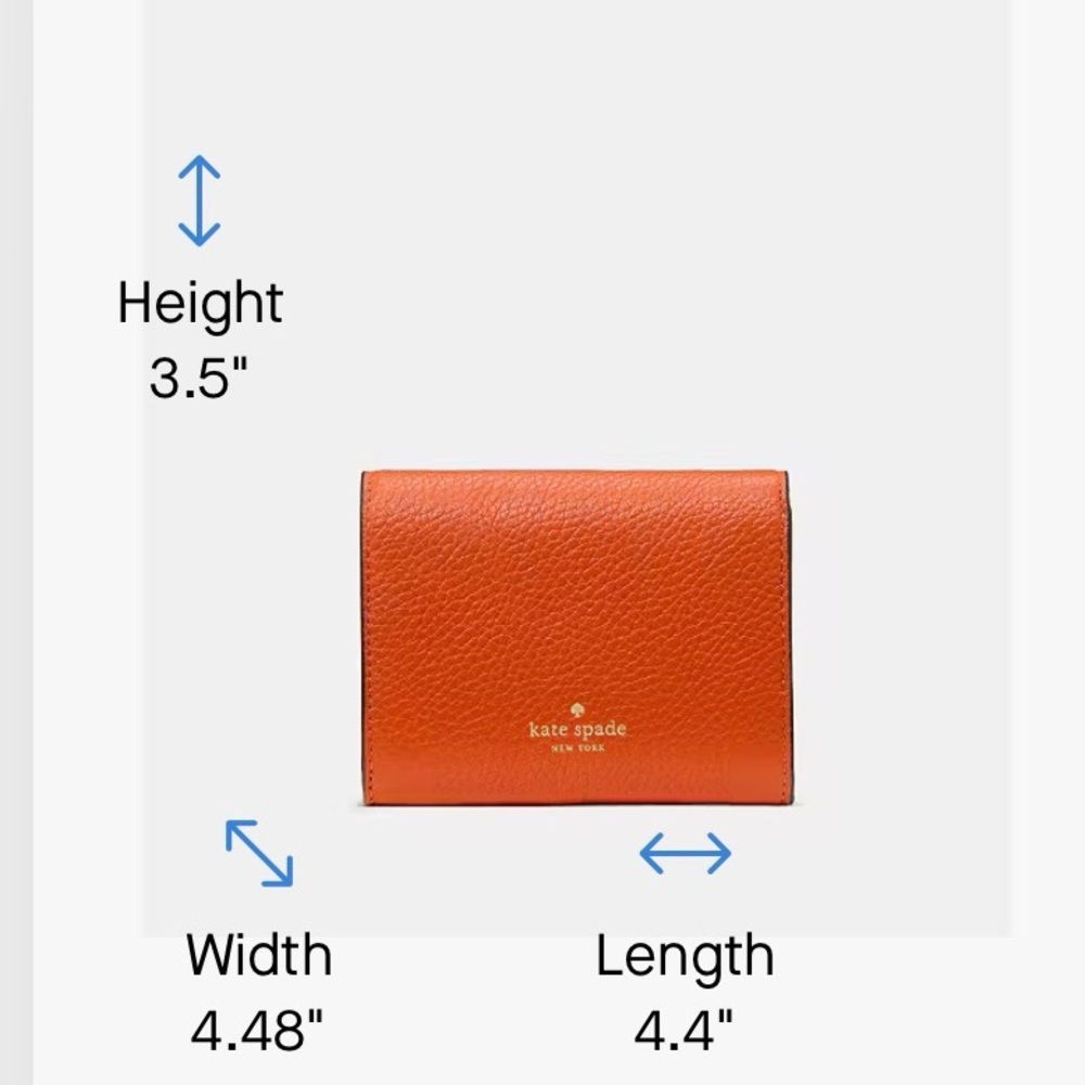 Kate Spade- Kayla Small L-Zip Wallet - Picture 6 of 6